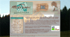 Desktop Screenshot of menuiseriepelletjambaz.com